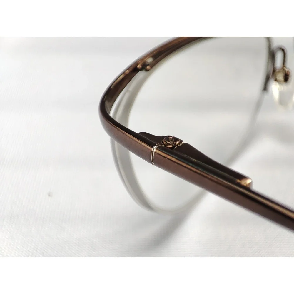 Tom Ford TF5132 048 Semi-Rimless Eyeglass Frames Only 55-16-135 Brown